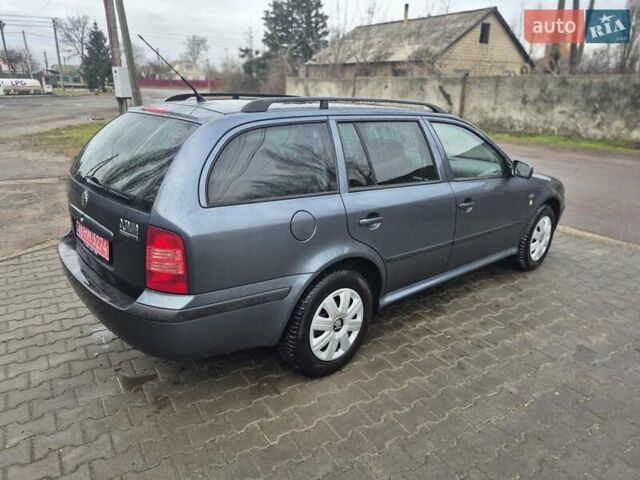 Серый Шкода Октавия, объемом двигателя 1.98 л и пробегом 186 тыс. км за 5200 $, фото 1 на Automoto.ua