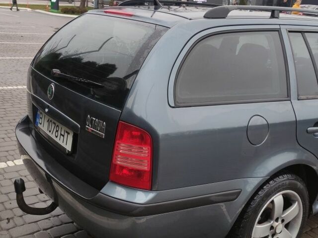 Серый Шкода Октавия, объемом двигателя 1.8 л и пробегом 200 тыс. км за 6000 $, фото 4 на Automoto.ua