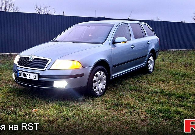 Серый Шкода Октавия, объемом двигателя 2 л и пробегом 215 тыс. км за 6500 $, фото 13 на Automoto.ua