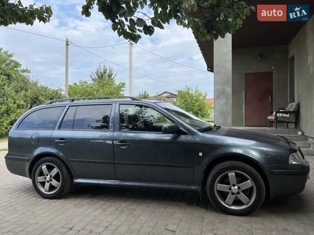 Серый Шкода Октавия, объемом двигателя 1.8 л и пробегом 178 тыс. км за 5550 $, фото 5 на Automoto.ua