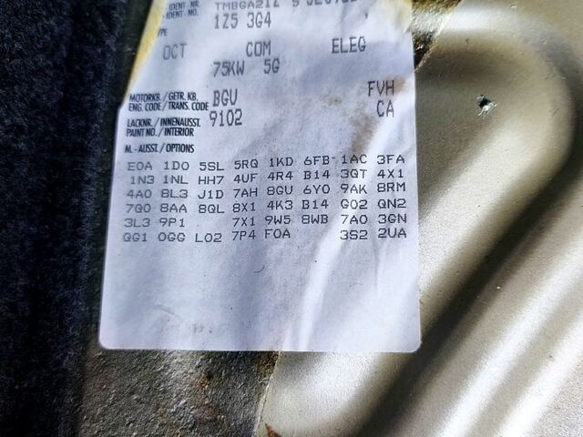 Серый Шкода Октавия, объемом двигателя 1.6 л и пробегом 244 тыс. км за 5500 $, фото 11 на Automoto.ua