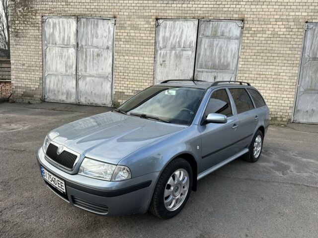 Сірий Шкода Октавія, об'ємом двигуна 1.6 л та пробігом 201 тис. км за 6000 $, фото 1 на Automoto.ua
