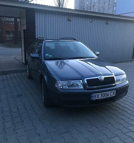 Серый Шкода Октавия, объемом двигателя 1.6 л и пробегом 348 тыс. км за 4299 $, фото 1 на Automoto.ua