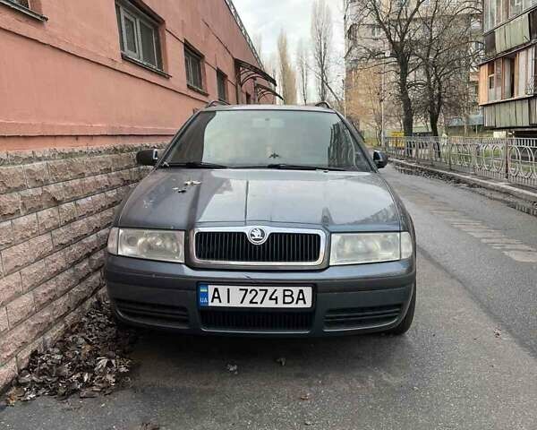 Серый Шкода Октавия, объемом двигателя 1.8 л и пробегом 340 тыс. км за 6500 $, фото 1 на Automoto.ua
