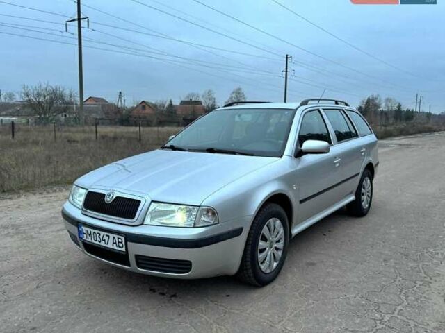 Серый Шкода Октавия, объемом двигателя 1.6 л и пробегом 181 тыс. км за 6450 $, фото 1 на Automoto.ua