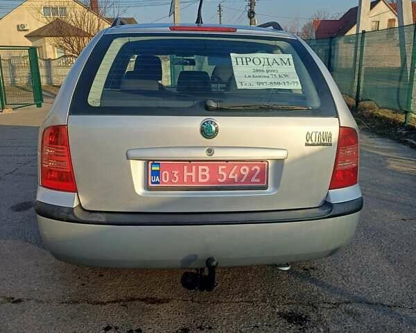Серый Шкода Октавия, объемом двигателя 1.6 л и пробегом 199 тыс. км за 6150 $, фото 4 на Automoto.ua