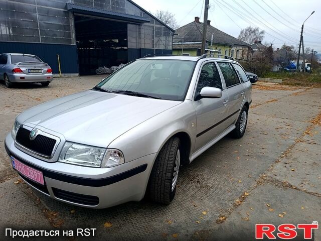 Серый Шкода Октавия, объемом двигателя 1.6 л и пробегом 180 тыс. км за 6500 $, фото 1 на Automoto.ua