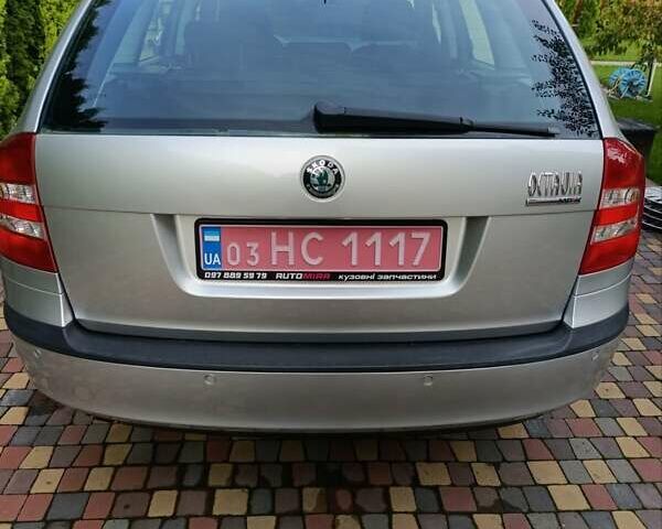 Сірий Шкода Октавія, об'ємом двигуна 1.6 л та пробігом 210 тис. км за 6700 $, фото 10 на Automoto.ua
