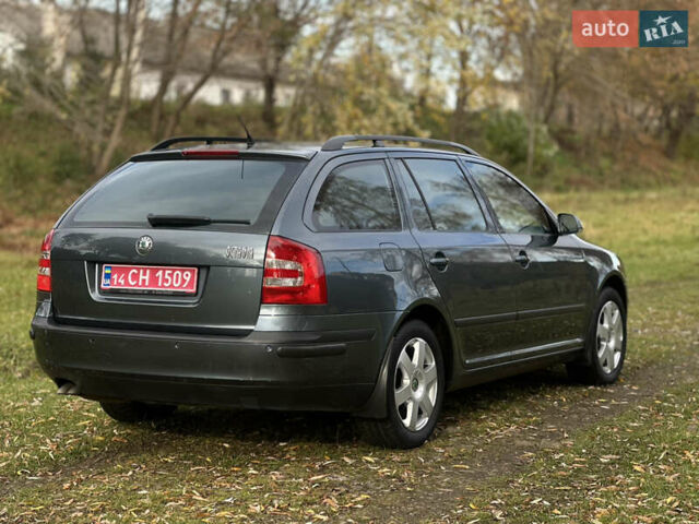 Шкода Октавия 2007 в Самборе на Automoto.ua Серый Шкода Октавия, объемом двигателя 2 л и пробегом 163 тыс. км за 8300 $, фото 7 на Automoto.ua