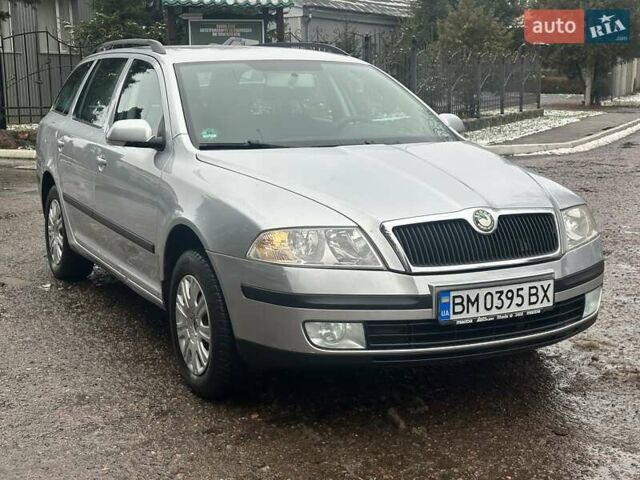 Сірий Шкода Октавія, об'ємом двигуна 2 л та пробігом 192 тис. км за 7199 $, фото 1 на Automoto.ua