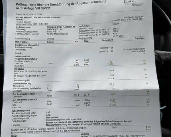 Серый Шкода Октавия, объемом двигателя 1.6 л и пробегом 218 тыс. км за 6000 $, фото 35 на Automoto.ua