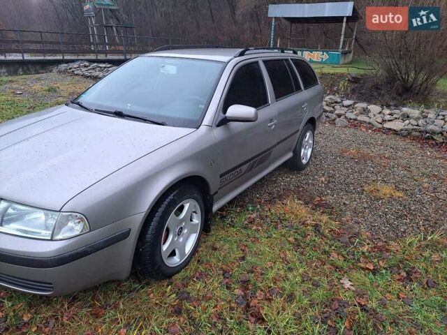 Серый Шкода Октавия, объемом двигателя 1.6 л и пробегом 199 тыс. км за 5000 $, фото 1 на Automoto.ua