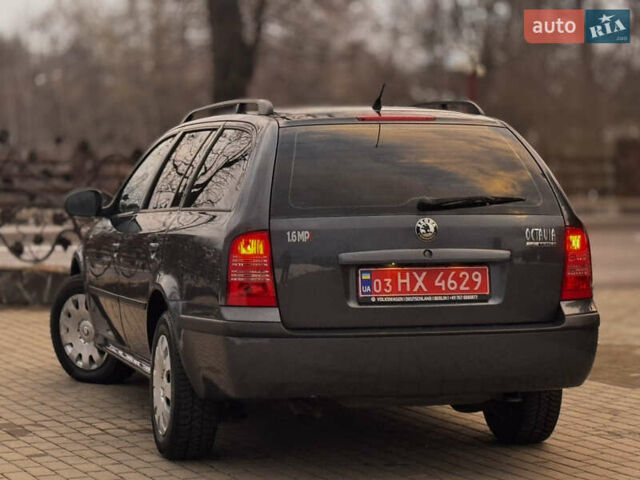Сірий Шкода Октавія, об'ємом двигуна 1.6 л та пробігом 139 тис. км за 6600 $, фото 15 на Automoto.ua