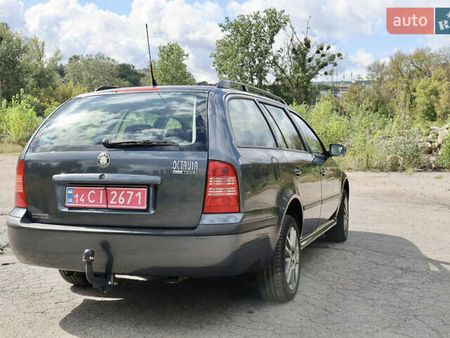 Сірий Шкода Октавія, об'ємом двигуна 1.6 л та пробігом 199 тис. км за 6299 $, фото 9 на Automoto.ua