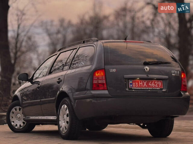Сірий Шкода Октавія, об'ємом двигуна 1.6 л та пробігом 139 тис. км за 6600 $, фото 13 на Automoto.ua