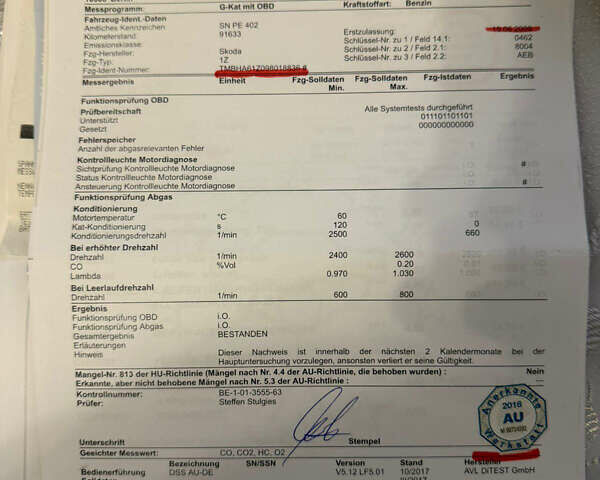 Серый Шкода Октавия, объемом двигателя 1.6 л и пробегом 181 тыс. км за 8877 $, фото 21 на Automoto.ua