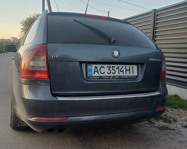Серый Шкода Октавия, объемом двигателя 1.9 л и пробегом 298 тыс. км за 6600 $, фото 5 на Automoto.ua