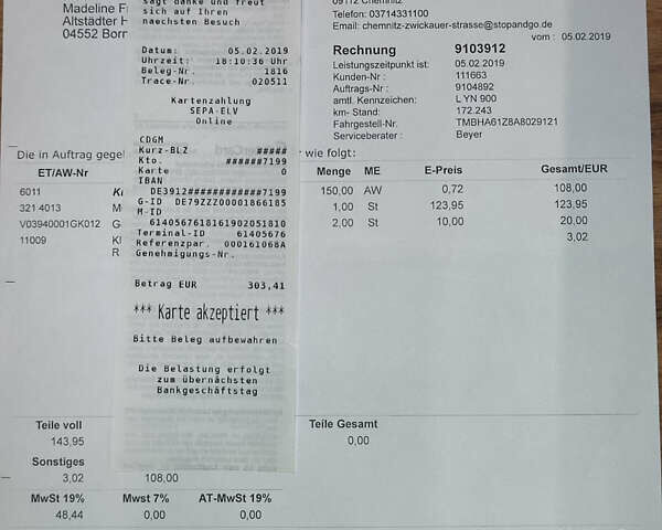 Сірий Шкода Октавія, об'ємом двигуна 1.6 л та пробігом 229 тис. км за 8999 $, фото 61 на Automoto.ua