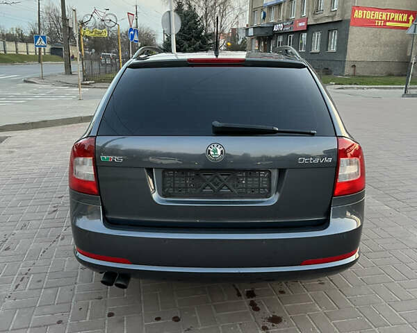 Серый Шкода Октавия, объемом двигателя 2 л и пробегом 206 тыс. км за 9600 $, фото 5 на Automoto.ua