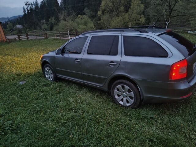 Серый Шкода Октавия, объемом двигателя 2 л и пробегом 243 тыс. км за 9800 $, фото 1 на Automoto.ua