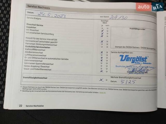 Сірий Шкода Октавія, об'ємом двигуна 1.97 л та пробігом 247 тис. км за 12200 $, фото 21 на Automoto.ua