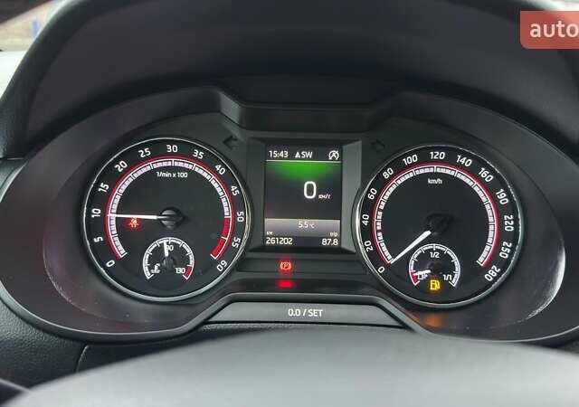 Серый Шкода Октавия, объемом двигателя 2 л и пробегом 260 тыс. км за 16999 $, фото 14 на Automoto.ua