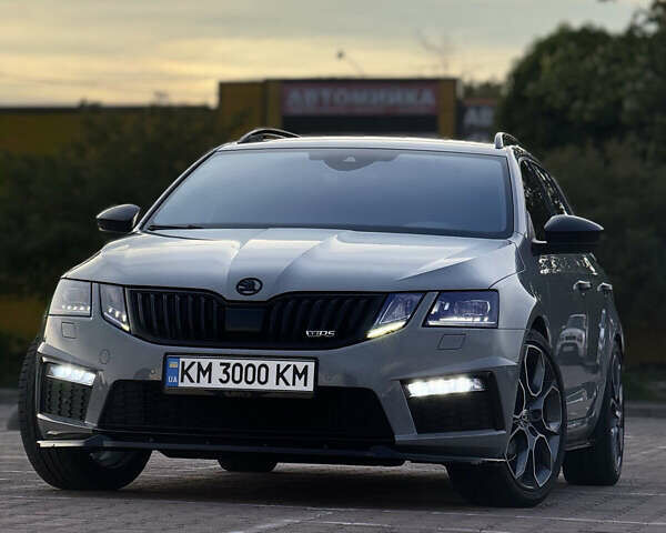 Серый Шкода Октавия, объемом двигателя 2 л и пробегом 193 тыс. км за 23999 $, фото 82 на Automoto.ua