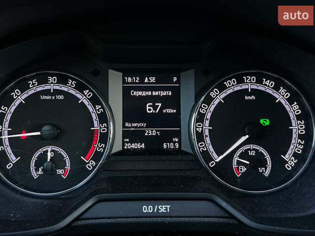 Серый Шкода Октавия, объемом двигателя 2 л и пробегом 205 тыс. км за 16999 $, фото 14 на Automoto.ua