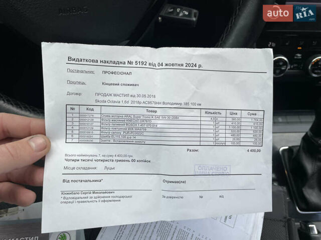 Сірий Шкода Октавія, об'ємом двигуна 1.6 л та пробігом 199 тис. км за 14700 $, фото 49 на Automoto.ua