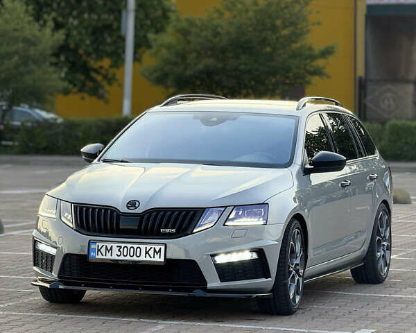 Серый Шкода Октавия, объемом двигателя 2 л и пробегом 193 тыс. км за 23999 $, фото 78 на Automoto.ua