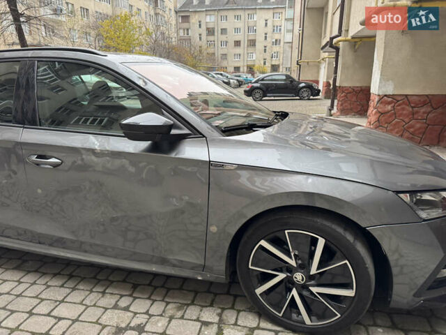 Сірий Шкода Октавія, об'ємом двигуна 2 л та пробігом 180 тис. км за 18500 $, фото 1 на Automoto.ua