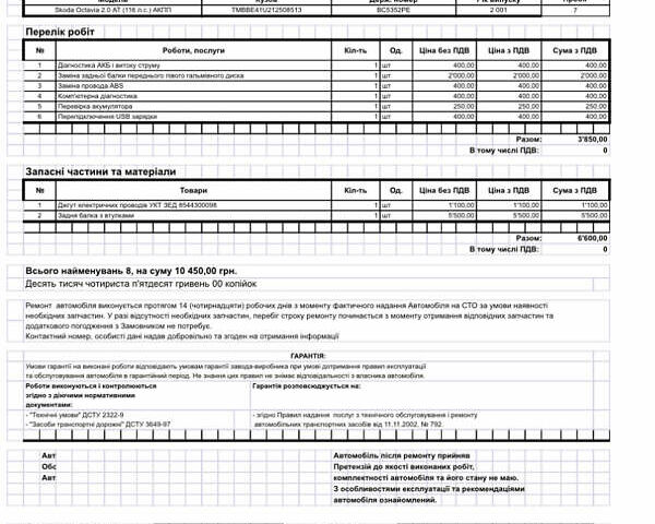 Серый Шкода Октавия, объемом двигателя 1.98 л и пробегом 338 тыс. км за 4800 $, фото 22 на Automoto.ua