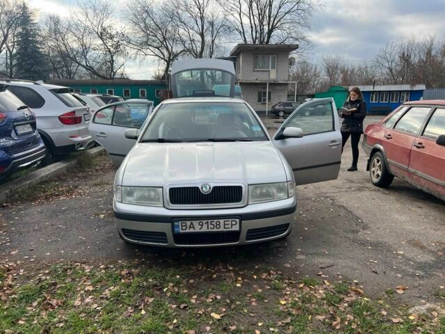 Серый Шкода Октавия, объемом двигателя 1.6 л и пробегом 280 тыс. км за 4500 $, фото 1 на Automoto.ua