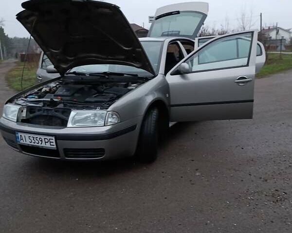 Серый Шкода Октавия, объемом двигателя 1.6 л и пробегом 192 тыс. км за 5300 $, фото 13 на Automoto.ua