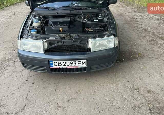 Серый Шкода Октавия, объемом двигателя 1.6 л и пробегом 370 тыс. км за 4400 $, фото 12 на Automoto.ua