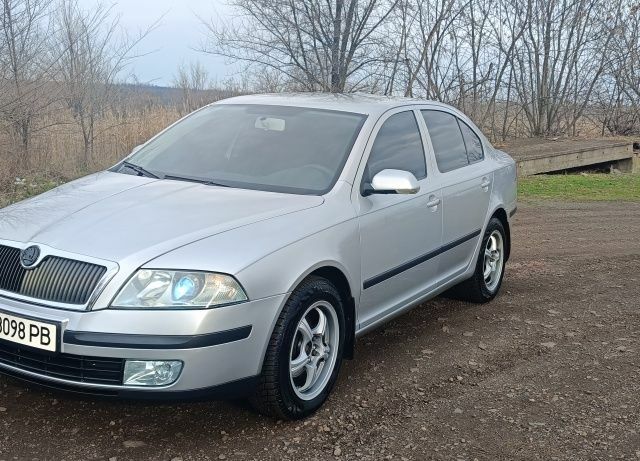 Серый Шкода Октавия, объемом двигателя 1.6 л и пробегом 205 тыс. км за 6500 $, фото 2 на Automoto.ua