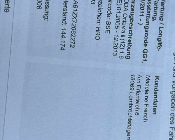 Серый Шкода Октавия, объемом двигателя 1.6 л и пробегом 173 тыс. км за 7199 $, фото 78 на Automoto.ua