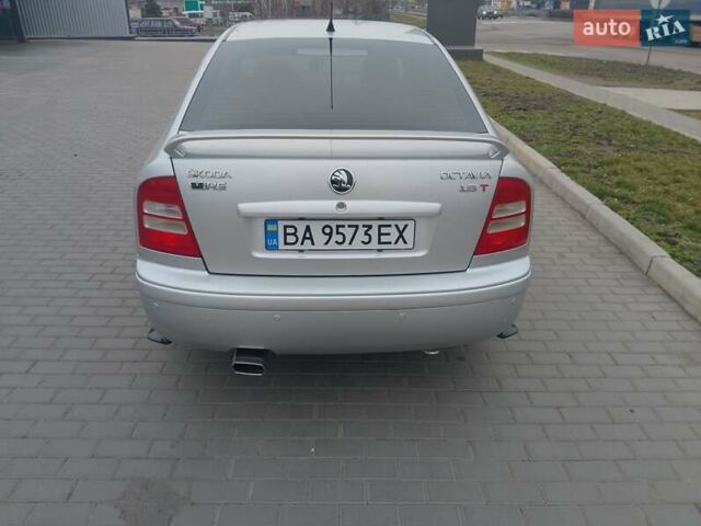 Серый Шкода Октавия, объемом двигателя 1.8 л и пробегом 235 тыс. км за 6200 $, фото 6 на Automoto.ua