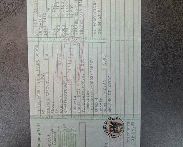 Сірий Шкода Октавія, об'ємом двигуна 1.6 л та пробігом 139 тис. км за 7990 $, фото 94 на Automoto.ua