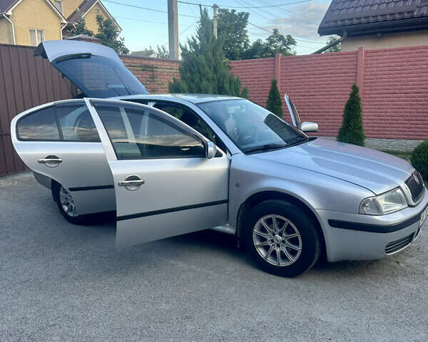 Серый Шкода Октавия, объемом двигателя 1.6 л и пробегом 128 тыс. км за 6950 $, фото 9 на Automoto.ua