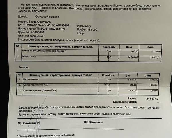 Сірий Шкода Октавія, об'ємом двигуна 1.39 л та пробігом 196 тис. км за 7399 $, фото 5 на Automoto.ua