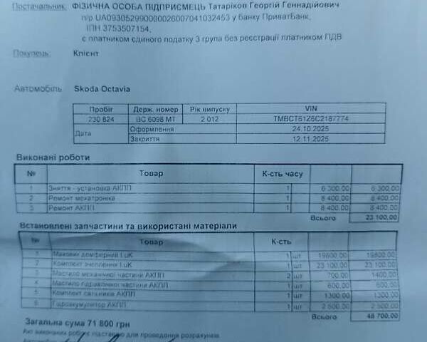 Сірий Шкода Октавія, об'ємом двигуна 1.6 л та пробігом 230 тис. км за 7777 $, фото 34 на Automoto.ua