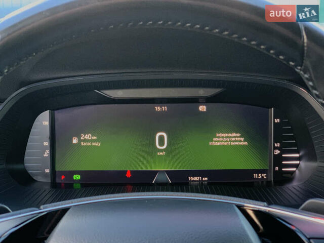 Сірий Шкода Октавія, об'ємом двигуна 2 л та пробігом 194 тис. км за 20955 $, фото 53 на Automoto.ua