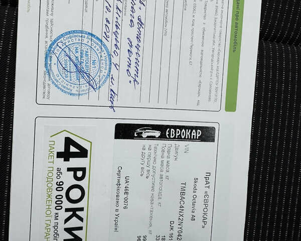 Серый Шкода Октавия, объемом двигателя 1.4 л и пробегом 28 тыс. км за 22200 $, фото 47 на Automoto.ua
