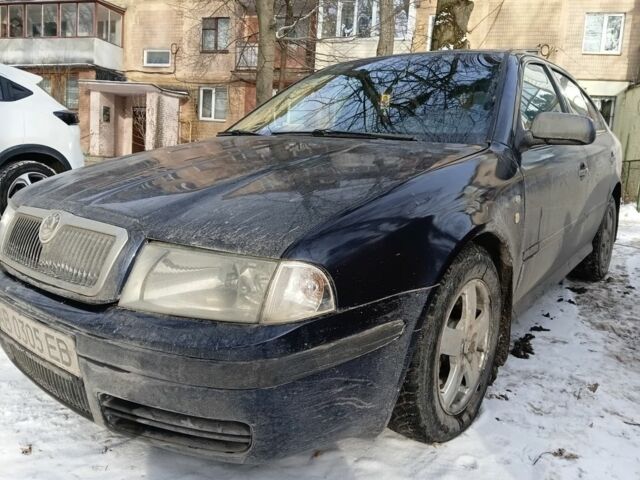 Синий Шкода Октавия, объемом двигателя 1.9 л и пробегом 342 тыс. км за 4800 $, фото 1 на Automoto.ua
