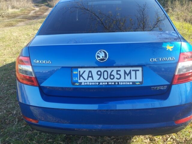 Шкода Октавія 2017 у Ирпене на Automoto.ua Синій Шкода Октавія, об'ємом двигуна 1.4 л та пробігом 57 тис. км за 345 $, фото 2 на Automoto.ua