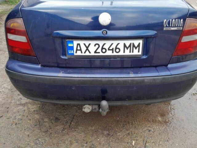 Синий Шкода Октавия, объемом двигателя 1.9 л и пробегом 400 тыс. км за 4000 $, фото 4 на Automoto.ua