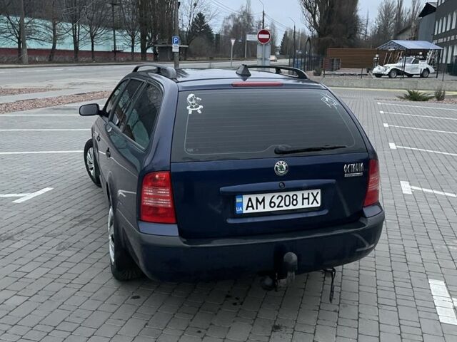 Синий Шкода Октавия, объемом двигателя 1.8 л и пробегом 340 тыс. км за 3800 $, фото 4 на Automoto.ua
