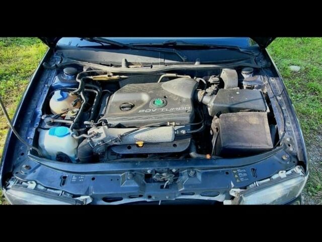 Синий Шкода Октавия, объемом двигателя 1.78 л и пробегом 270 тыс. км за 4000 $, фото 7 на Automoto.ua