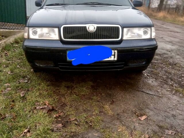 Синий Шкода Октавия, объемом двигателя 2 л и пробегом 412 тыс. км за 2350 $, фото 1 на Automoto.ua